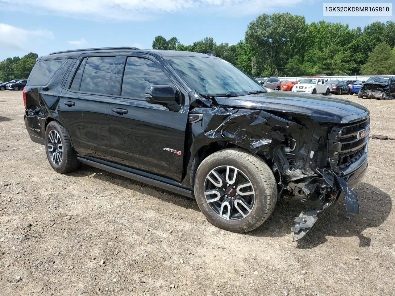 2021 GMC Yukon At4 VIN: 1GKS2CKD8MR169810 Lot: 62404245