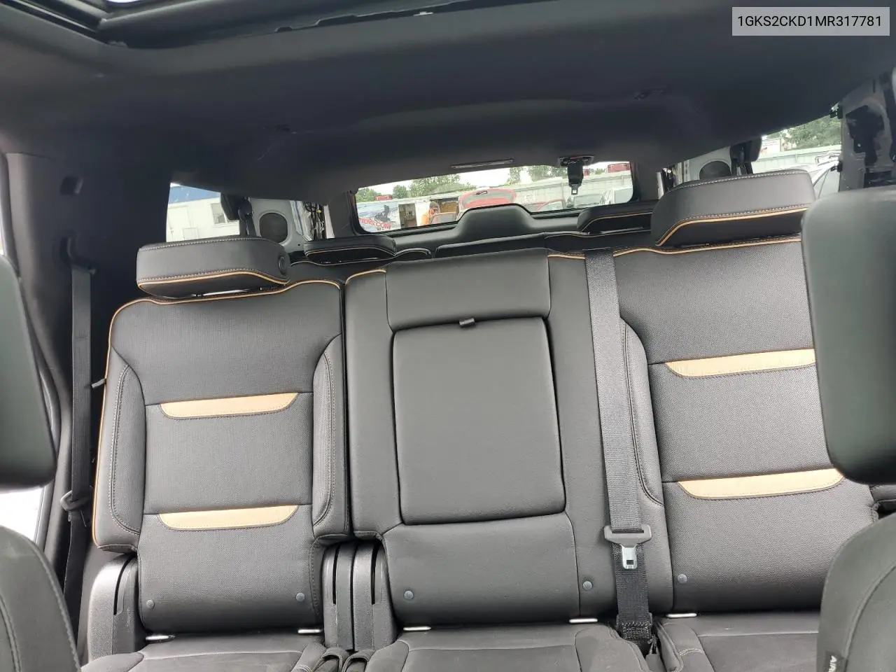 2021 GMC Yukon At4 VIN: 1GKS2CKD1MR317781 Lot: 62726815