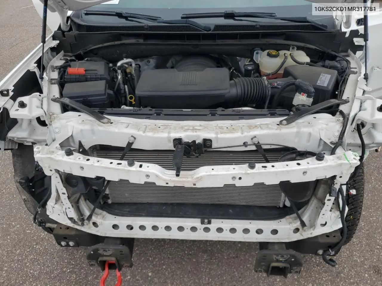 2021 GMC Yukon At4 VIN: 1GKS2CKD1MR317781 Lot: 62726815