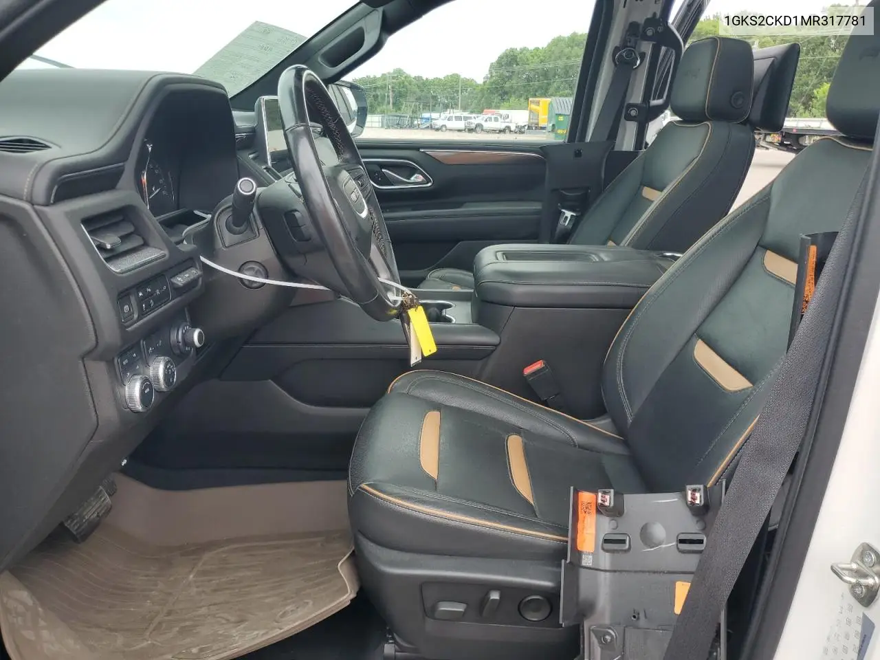 2021 GMC Yukon At4 VIN: 1GKS2CKD1MR317781 Lot: 62726815