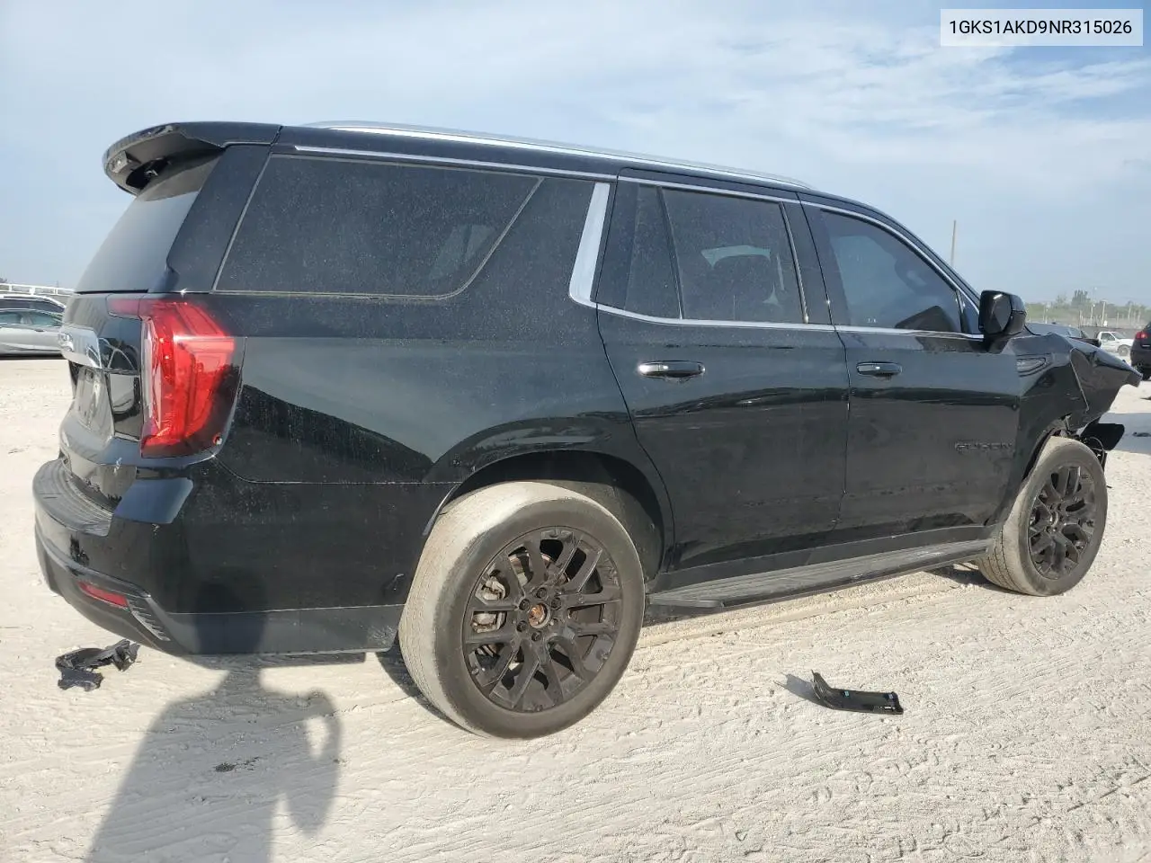 2022 GMC Yukon Sle VIN: 1GKS1AKD9NR315026 Lot: 47101025