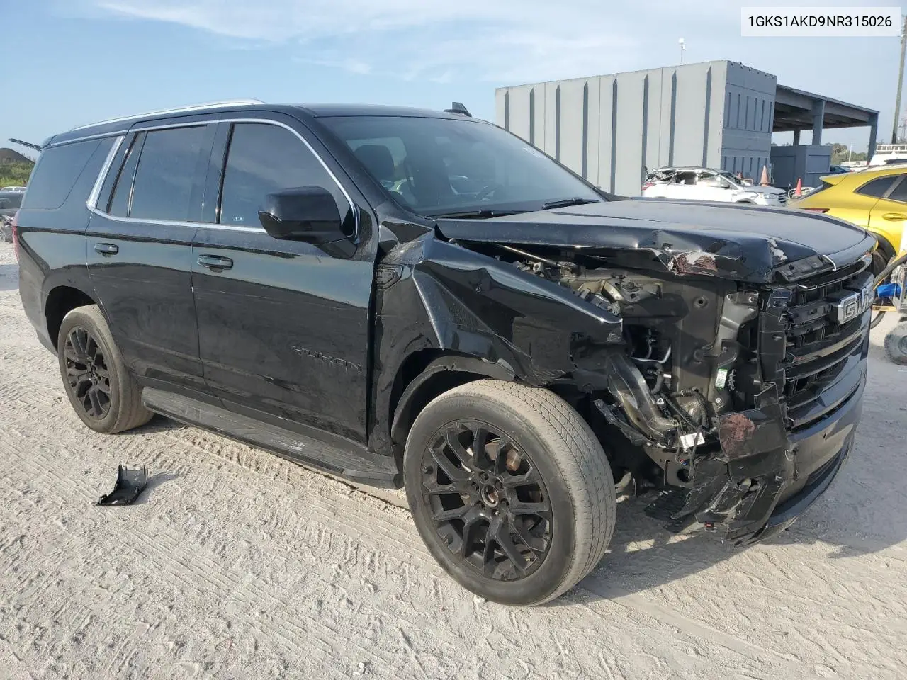 2022 GMC Yukon Sle VIN: 1GKS1AKD9NR315026 Lot: 47101025