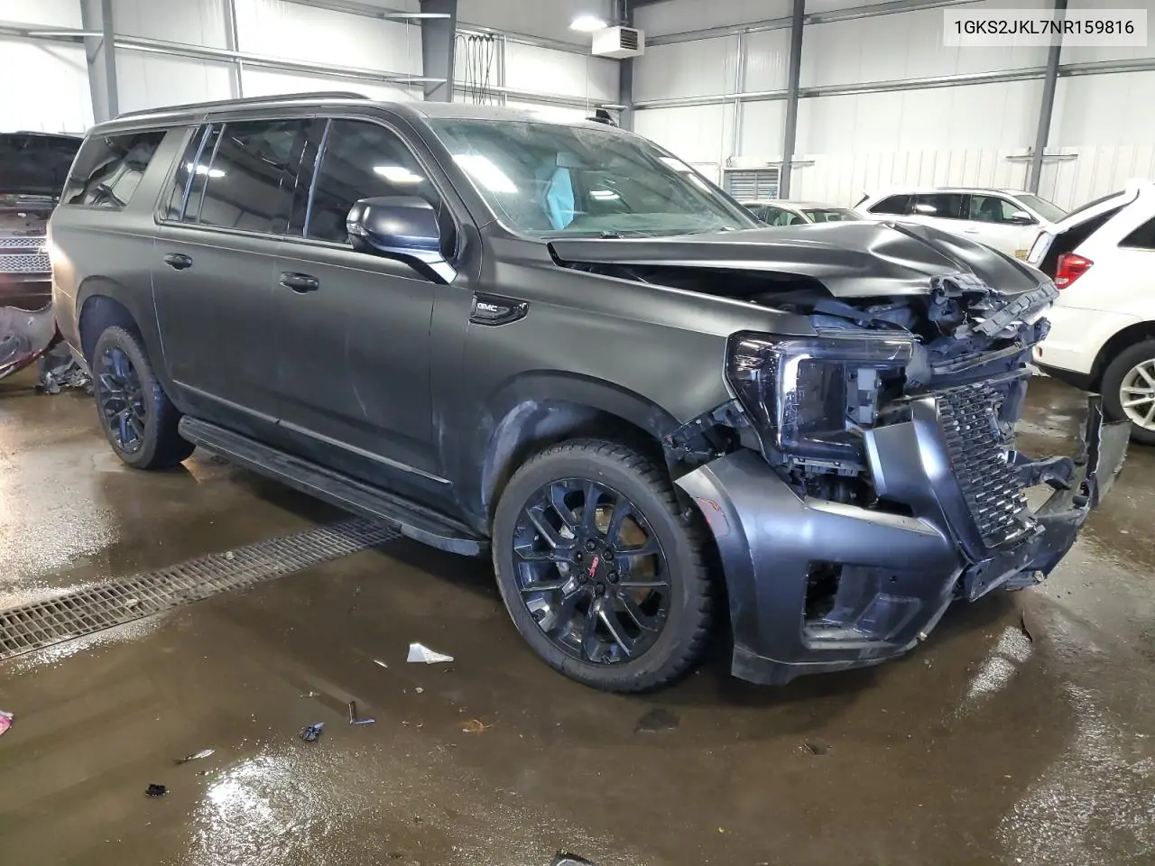 2022 GMC Yukon Xl Denali VIN: 1GKS2JKL7NR159816 Lot: 49436295