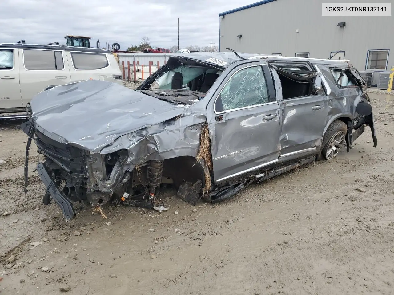 2022 GMC Yukon Xl Denali VIN: 1GKS2JKT0NR137141 Lot: 51087365
