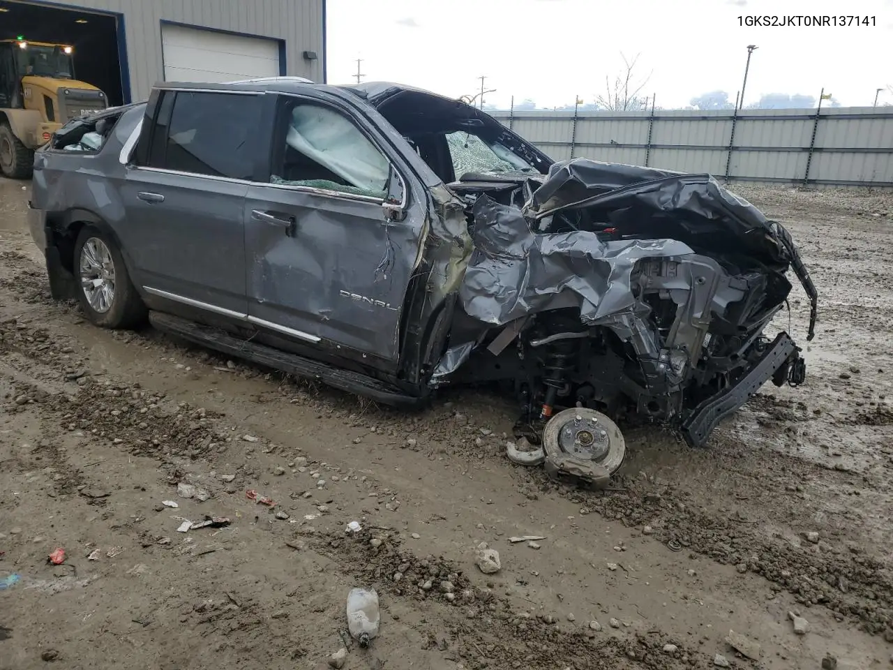 2022 GMC Yukon Xl Denali VIN: 1GKS2JKT0NR137141 Lot: 51087365