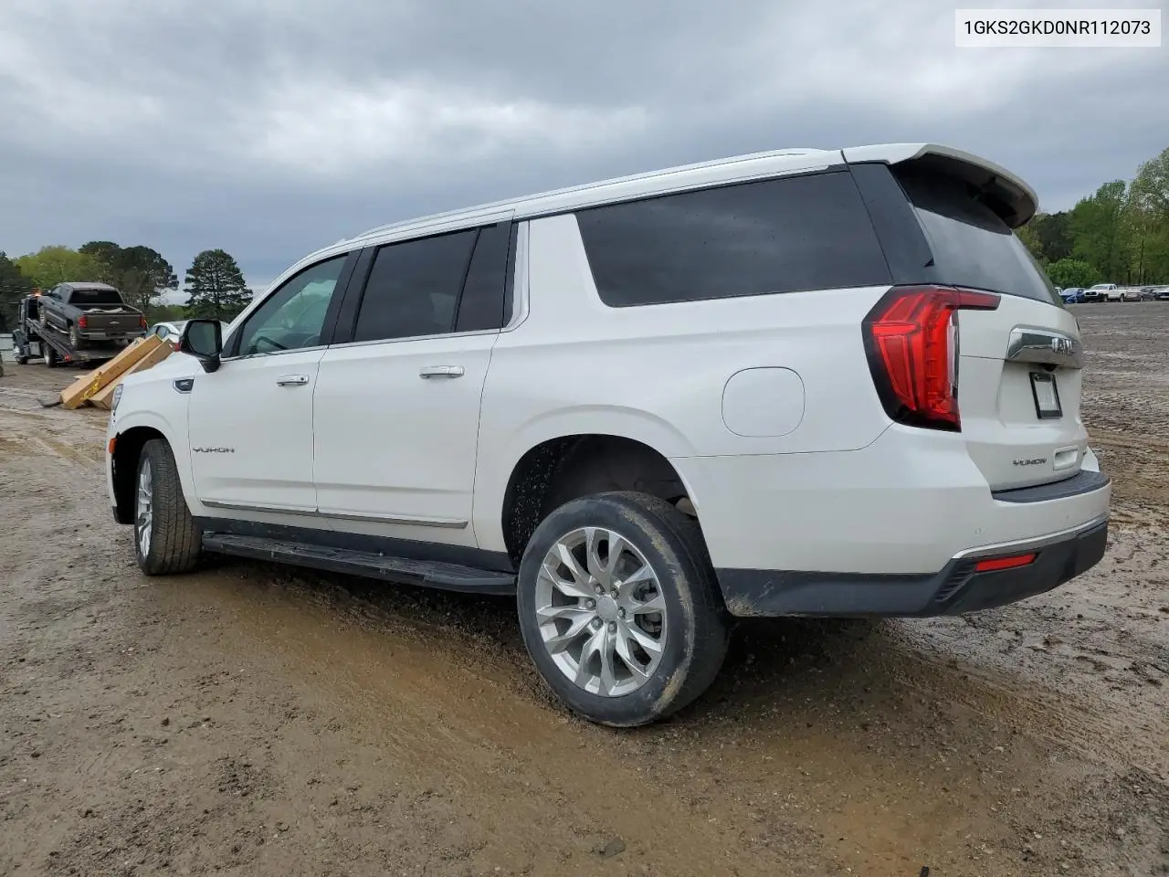 2022 GMC Yukon Xl K1500 Slt VIN: 1GKS2GKD0NR112073 Lot: 51781415