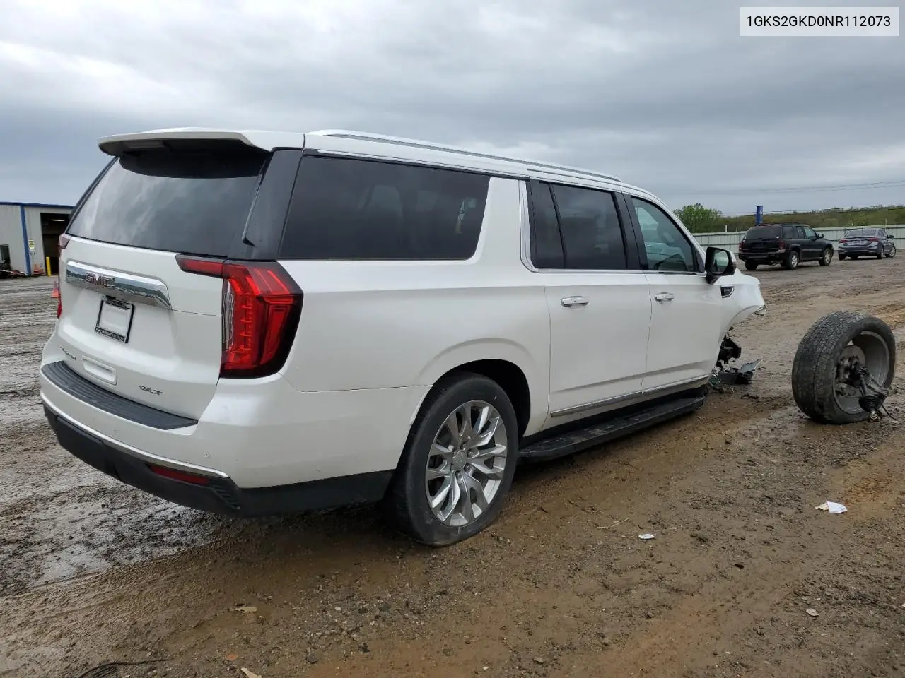 2022 GMC Yukon Xl K1500 Slt VIN: 1GKS2GKD0NR112073 Lot: 51781415