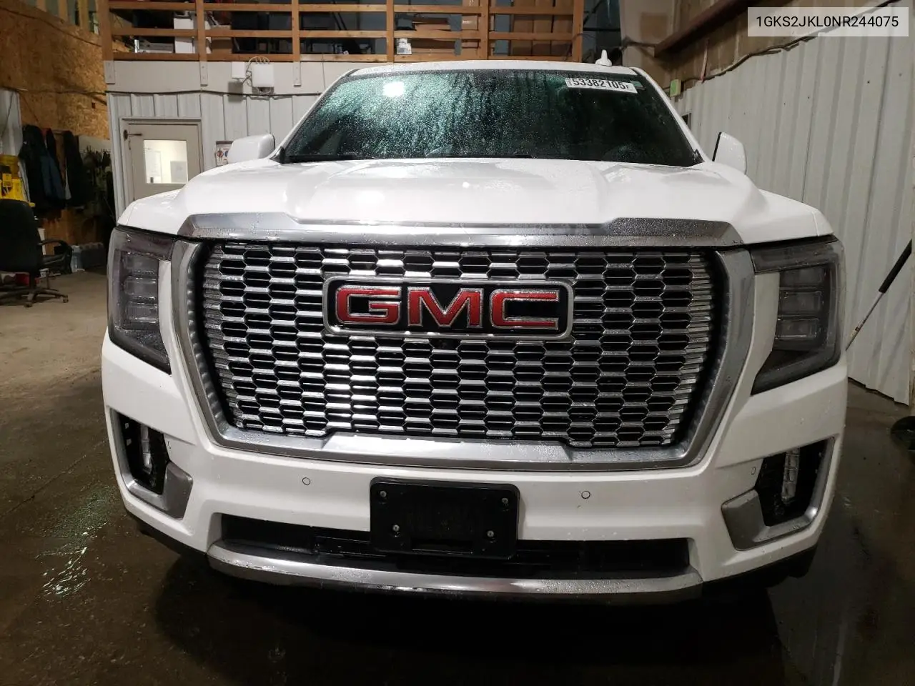 2022 GMC Yukon Xl Denali VIN: 1GKS2JKL0NR244075 Lot: 53382105