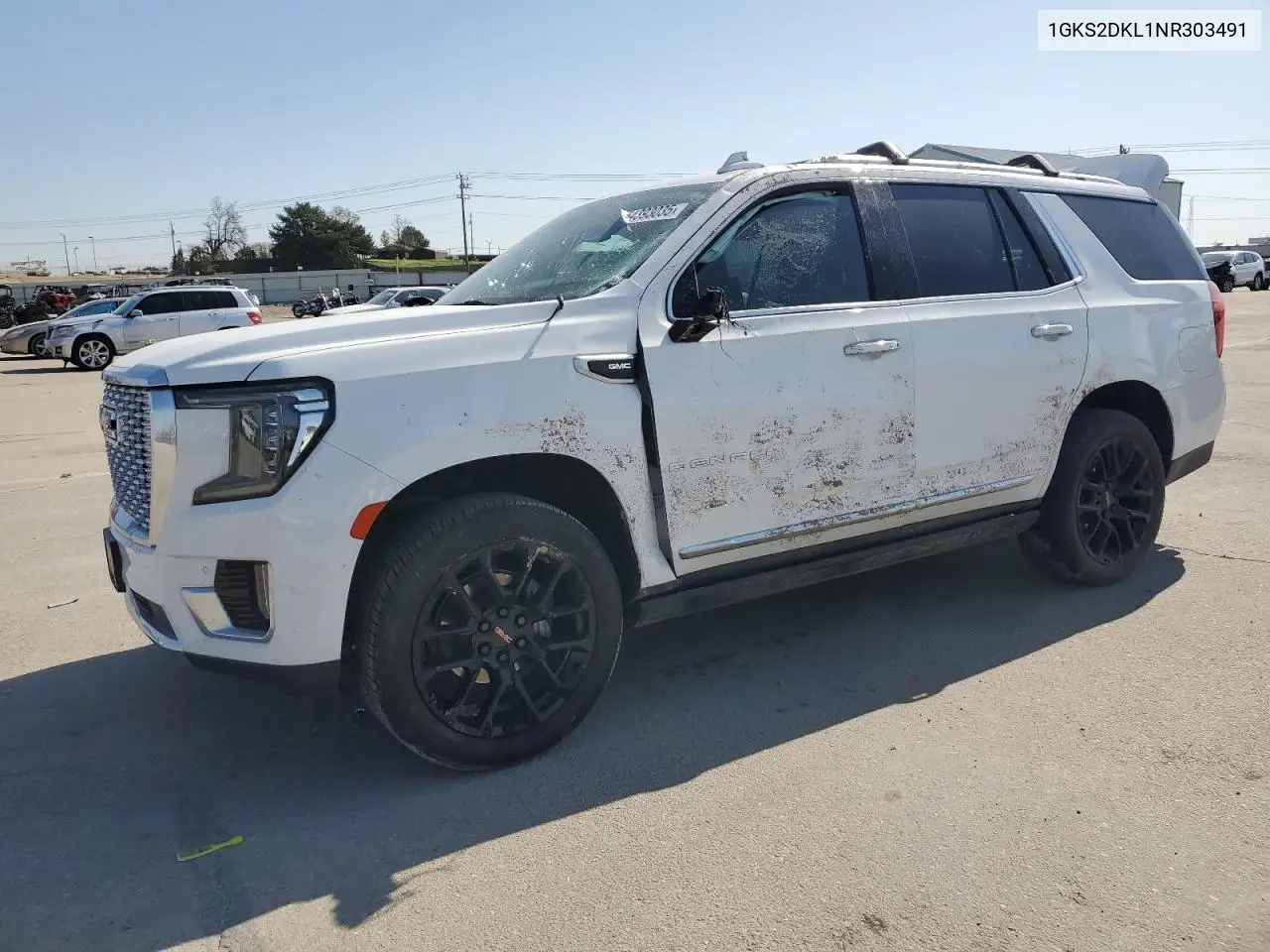 2022 GMC Yukon Denali VIN: 1GKS2DKL1NR303491 Lot: 54393035