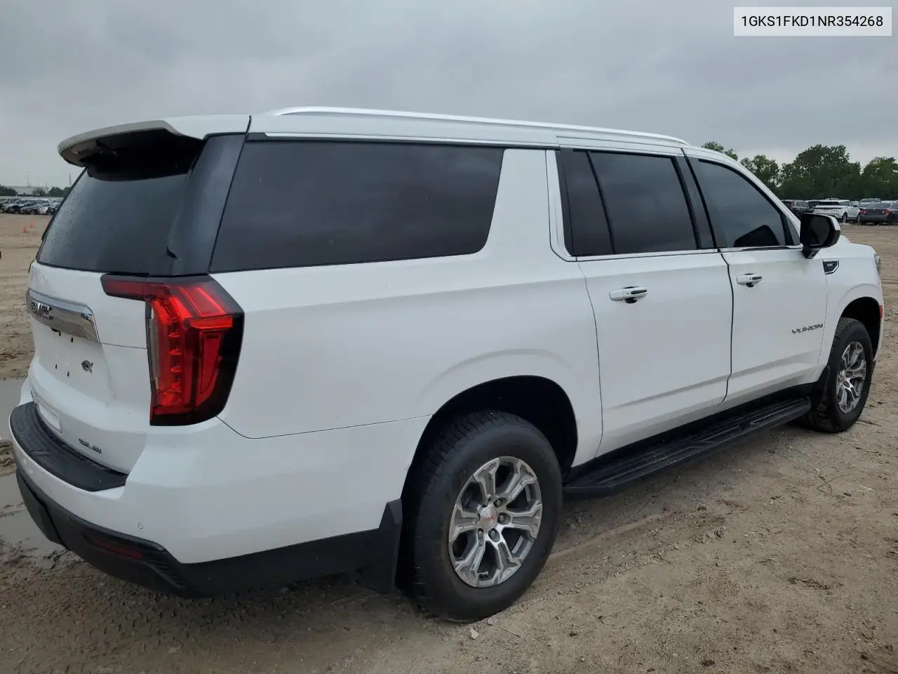 2022 GMC Yukon Xl C1500 Sle VIN: 1GKS1FKD1NR354268 Lot: 54938185