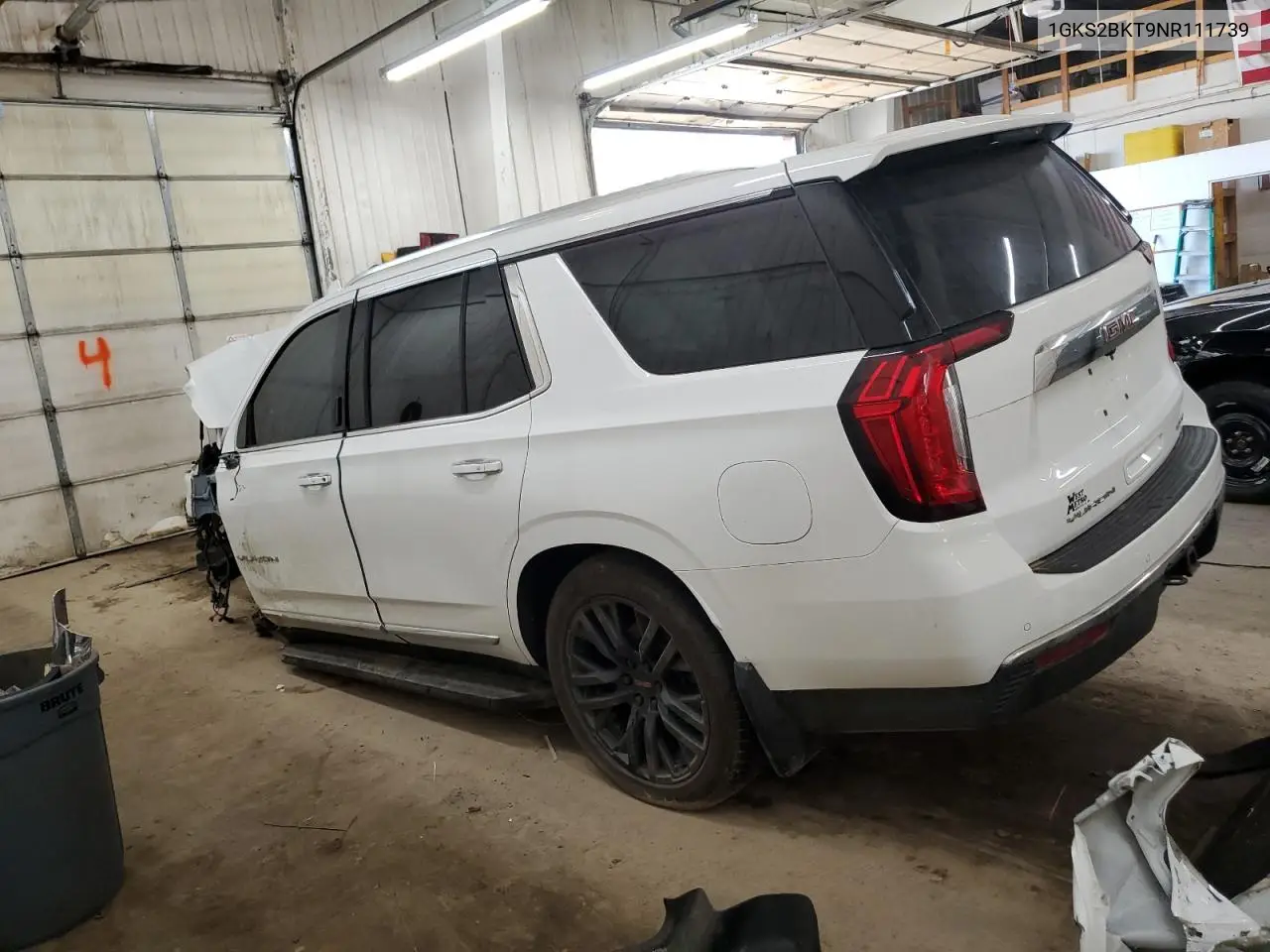 2022 GMC Yukon Slt VIN: 1GKS2BKT9NR111739 Lot: 55143145