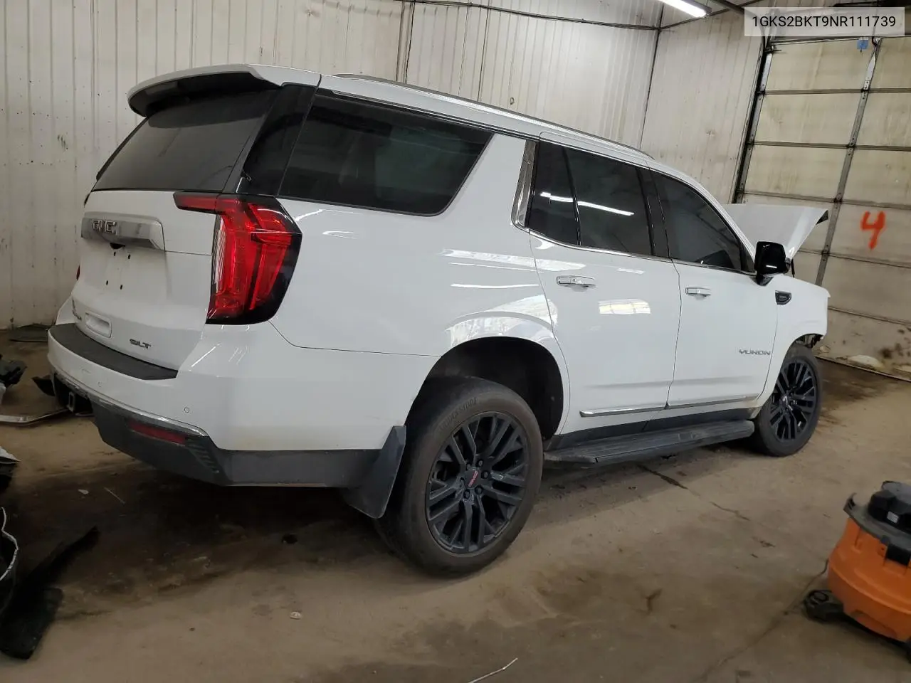 2022 GMC Yukon Slt VIN: 1GKS2BKT9NR111739 Lot: 55143145