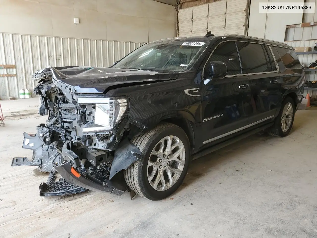 2022 GMC Yukon Xl Denali VIN: 1GKS2JKL7NR145883 Lot: 56571985