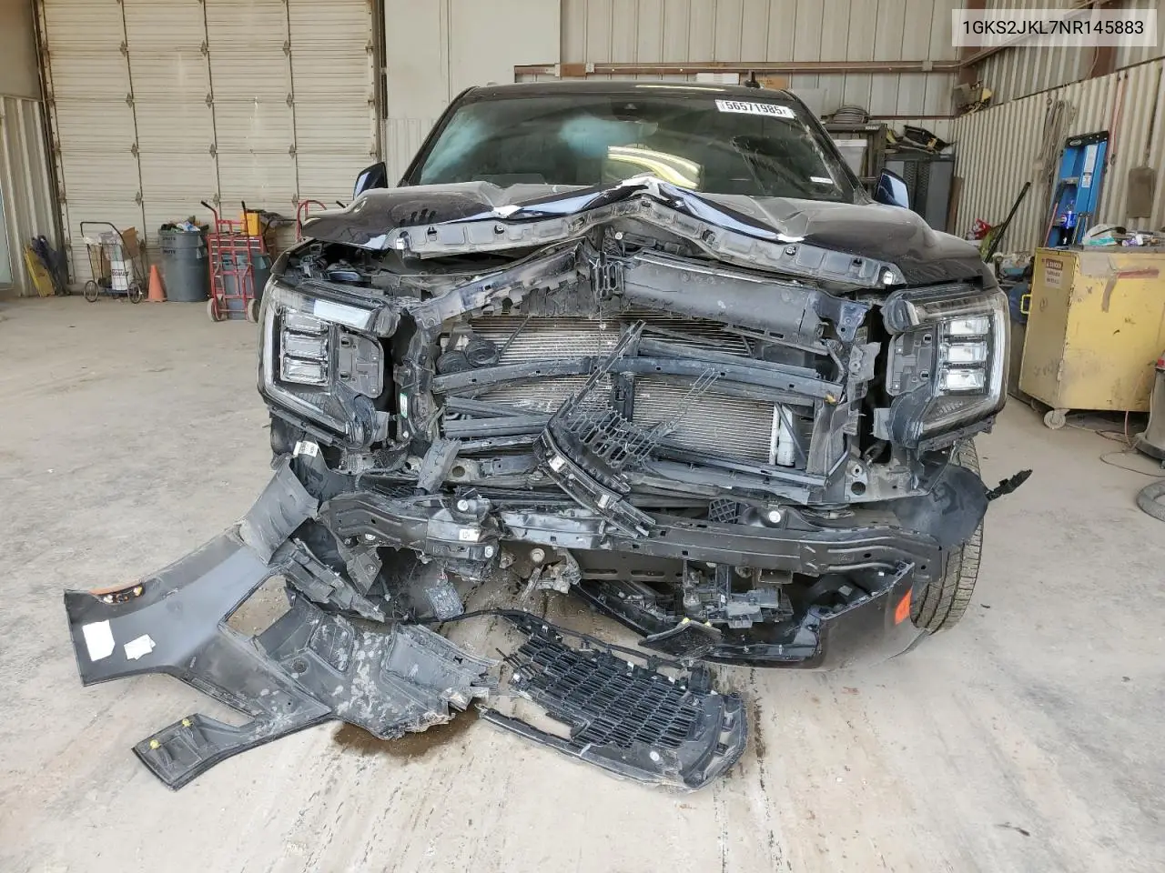 2022 GMC Yukon Xl Denali VIN: 1GKS2JKL7NR145883 Lot: 56571985