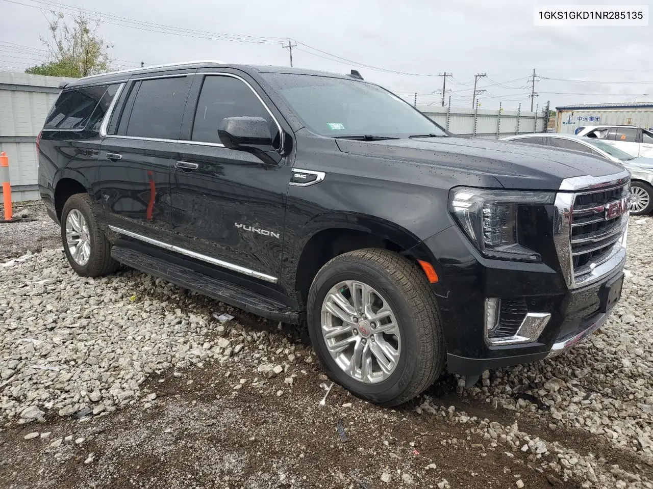 2022 GMC Yukon Xl C1500 Slt VIN: 1GKS1GKD1NR285135 Lot: 57865785