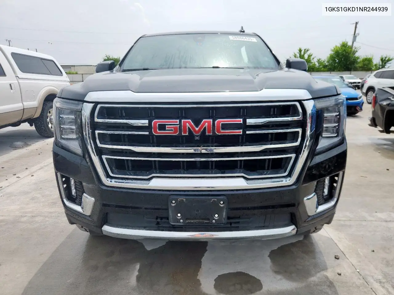 2022 GMC Yukon Xl C1500 Slt VIN: 1GKS1GKD1NR244939 Lot: 58986435