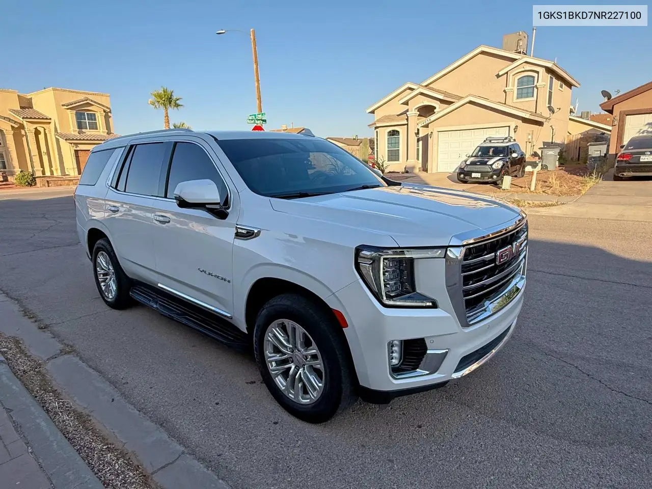 2022 GMC Yukon Slt VIN: 1GKS1BKD7NR227100 Lot: 59168815