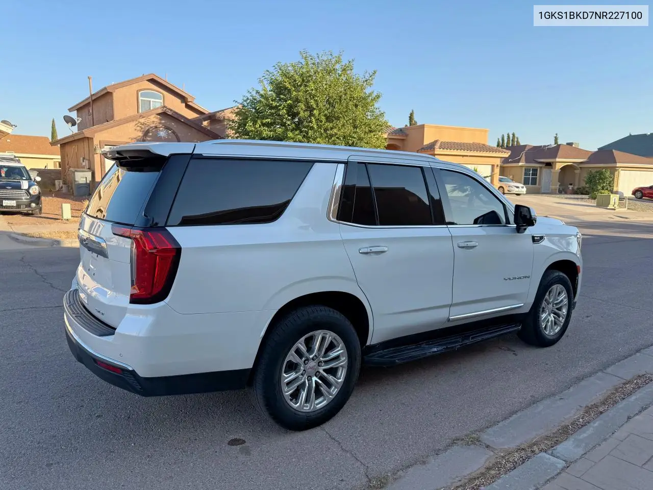 2022 GMC Yukon Slt VIN: 1GKS1BKD7NR227100 Lot: 59168815