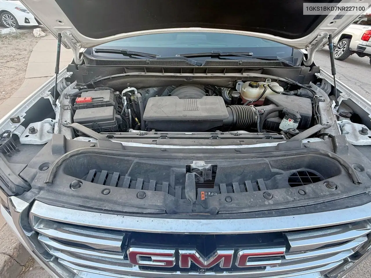 2022 GMC Yukon Slt VIN: 1GKS1BKD7NR227100 Lot: 59168815