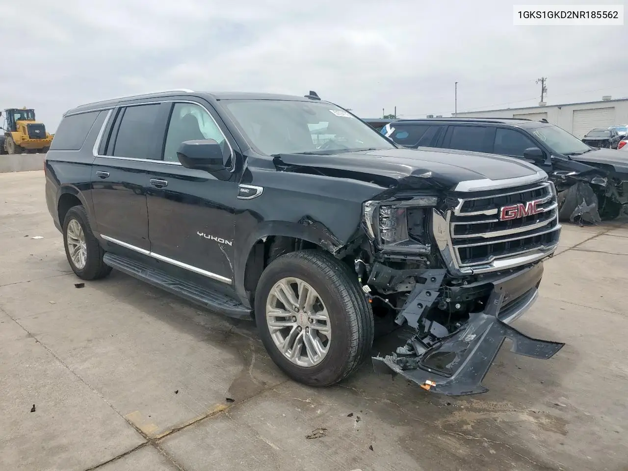 2022 GMC Yukon Xl C1500 Slt VIN: 1GKS1GKD2NR185562 Lot: 59724135