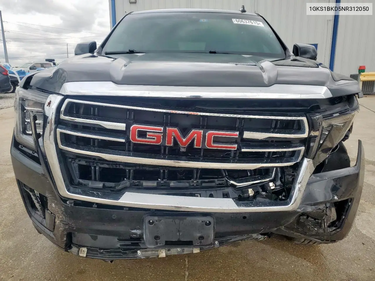 2022 GMC Yukon Slt VIN: 1GKS1BKD5NR312050 Lot: 60637615