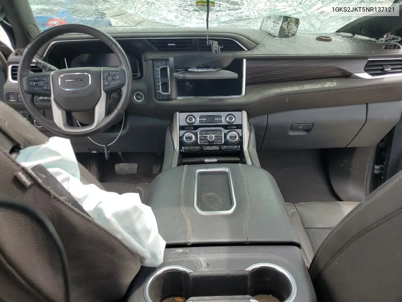 2022 GMC Yukon Xl Denali VIN: 1GKS2JKT5NR137121 Lot: 60647555