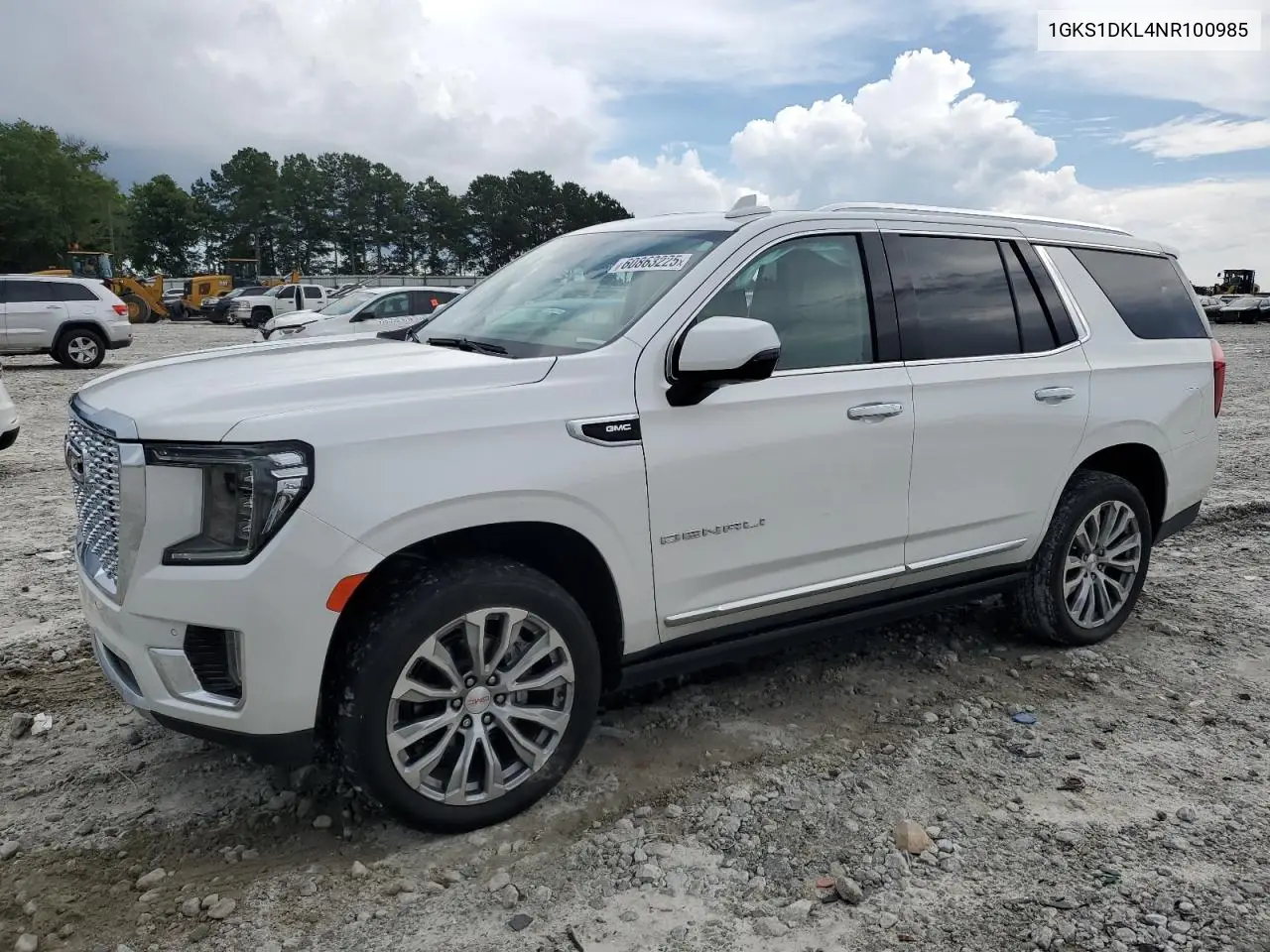 2022 GMC Yukon Denali VIN: 1GKS1DKL4NR100985 Lot: 60863225