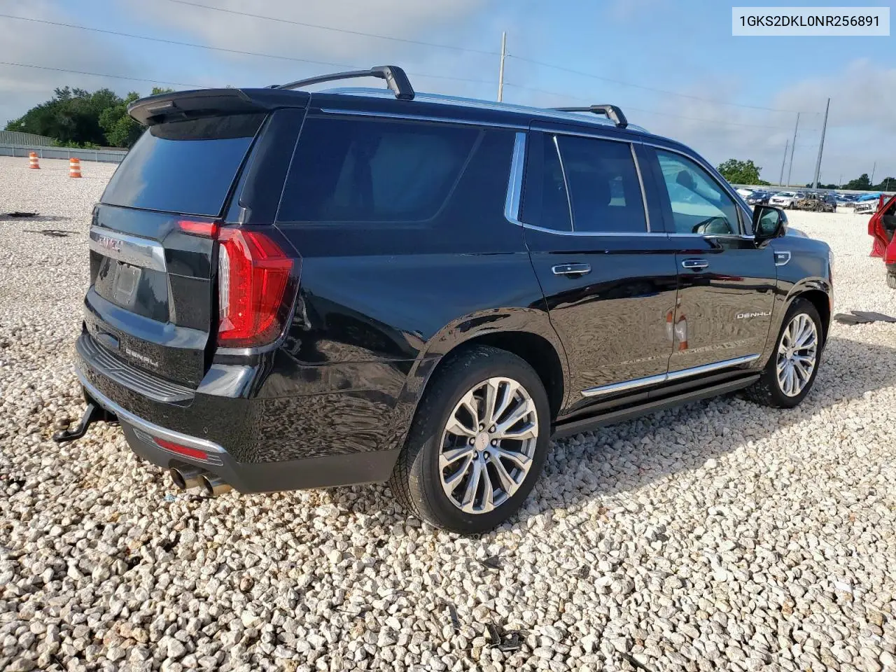 2022 GMC Yukon Denali VIN: 1GKS2DKL0NR256891 Lot: 61305115