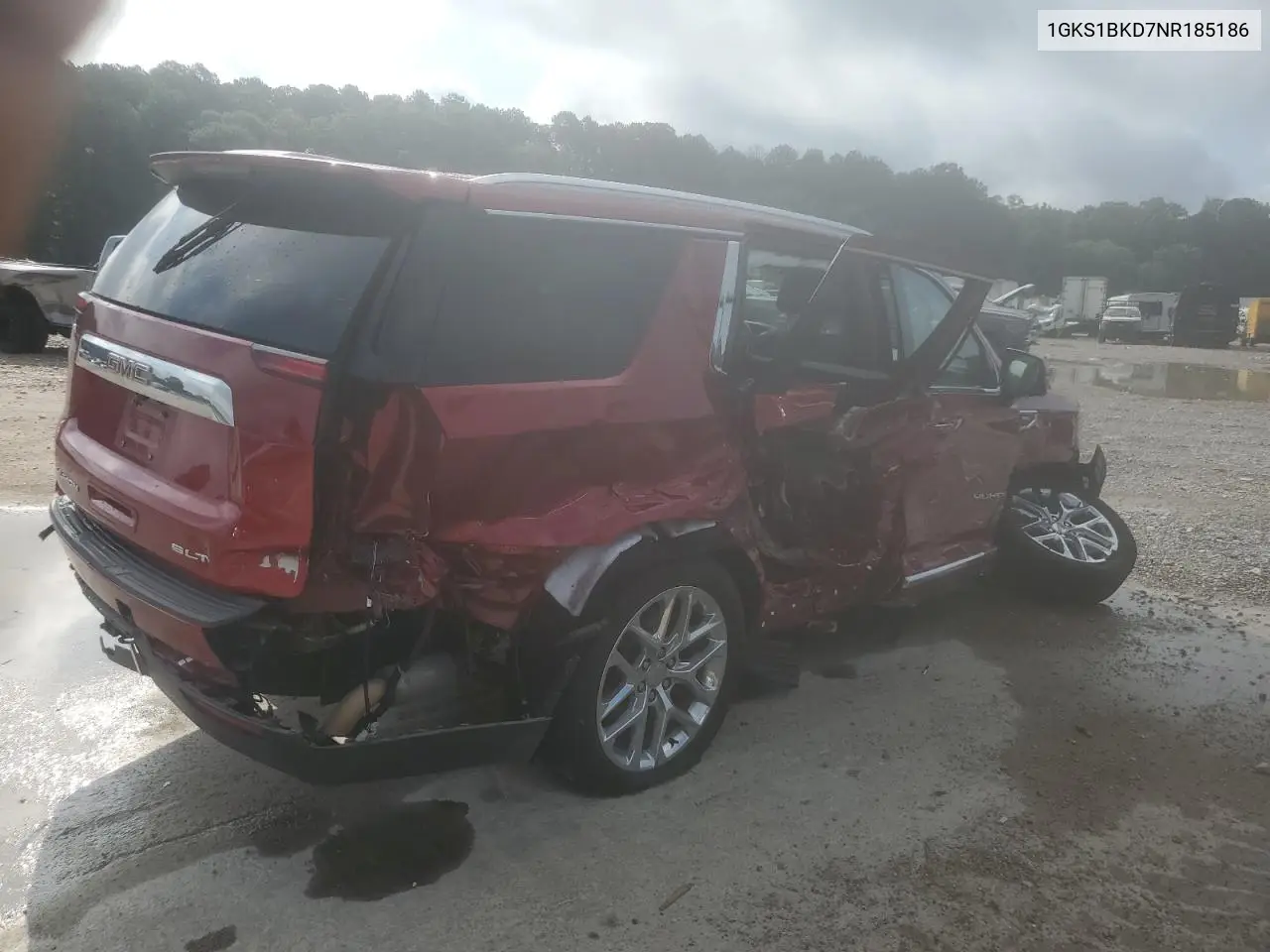 2022 GMC Yukon Slt VIN: 1GKS1BKD7NR185186 Lot: 61466155