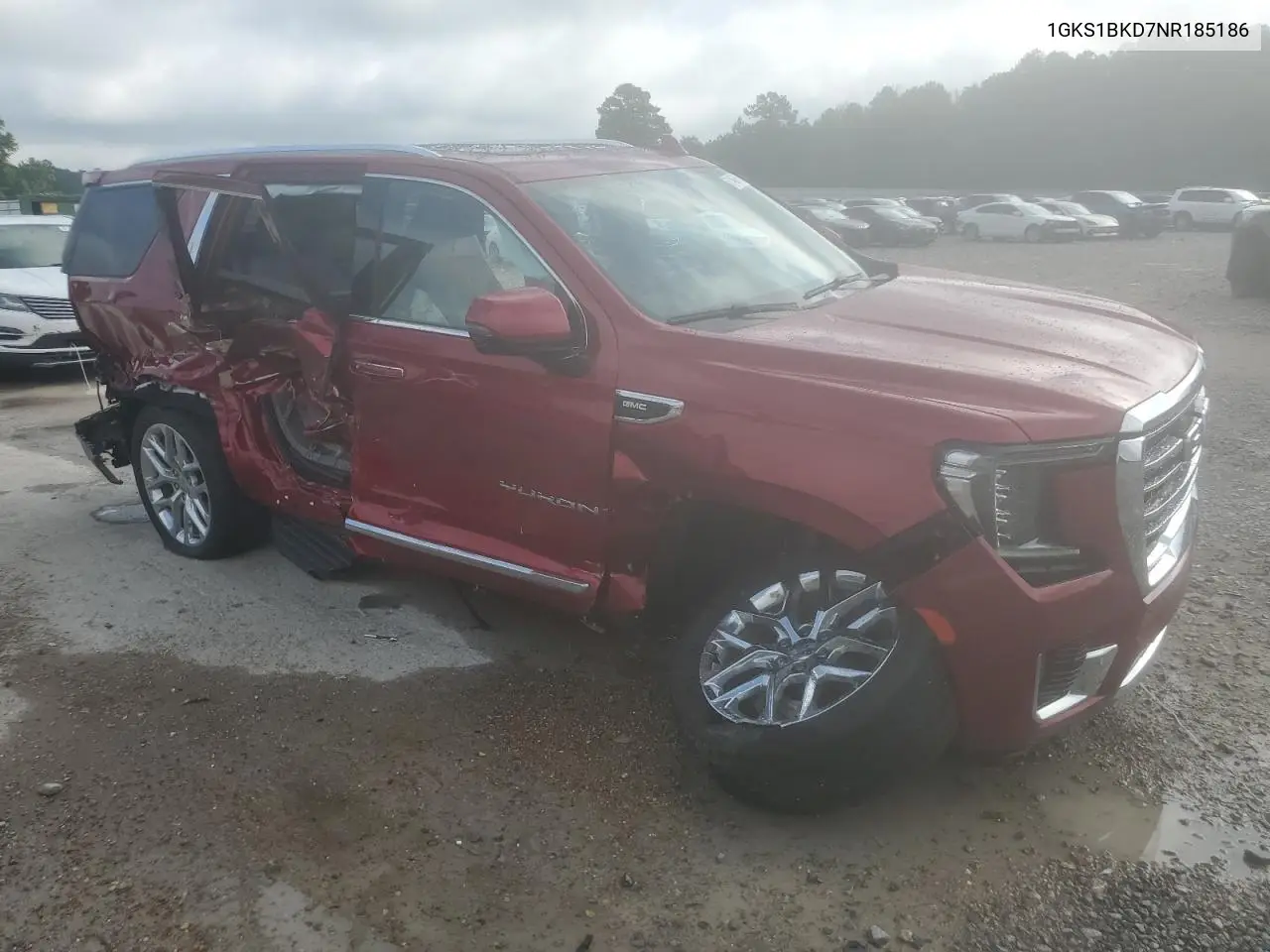 2022 GMC Yukon Slt VIN: 1GKS1BKD7NR185186 Lot: 61466155
