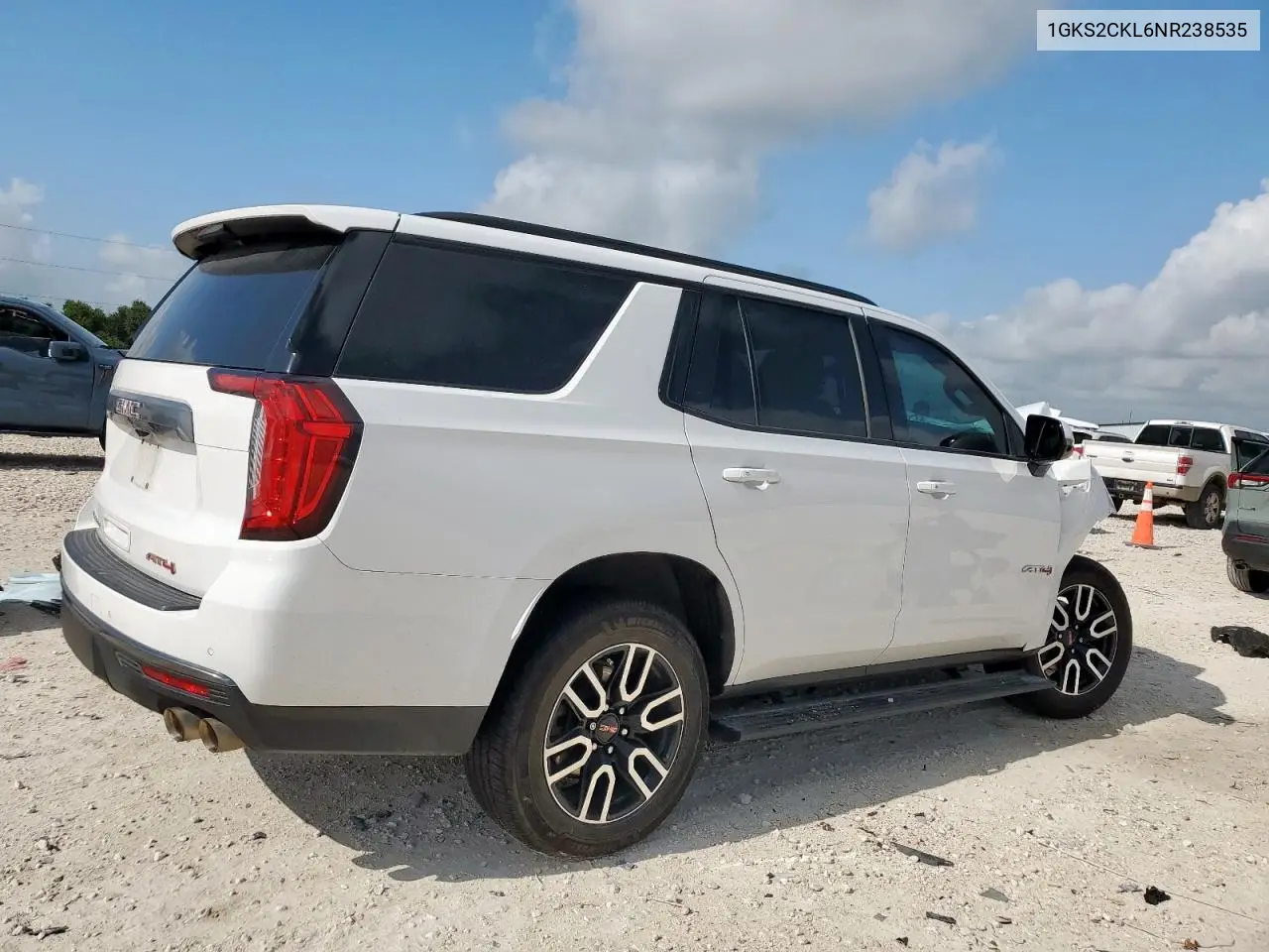 2022 GMC Yukon At4 VIN: 1GKS2CKL6NR238535 Lot: 61494335