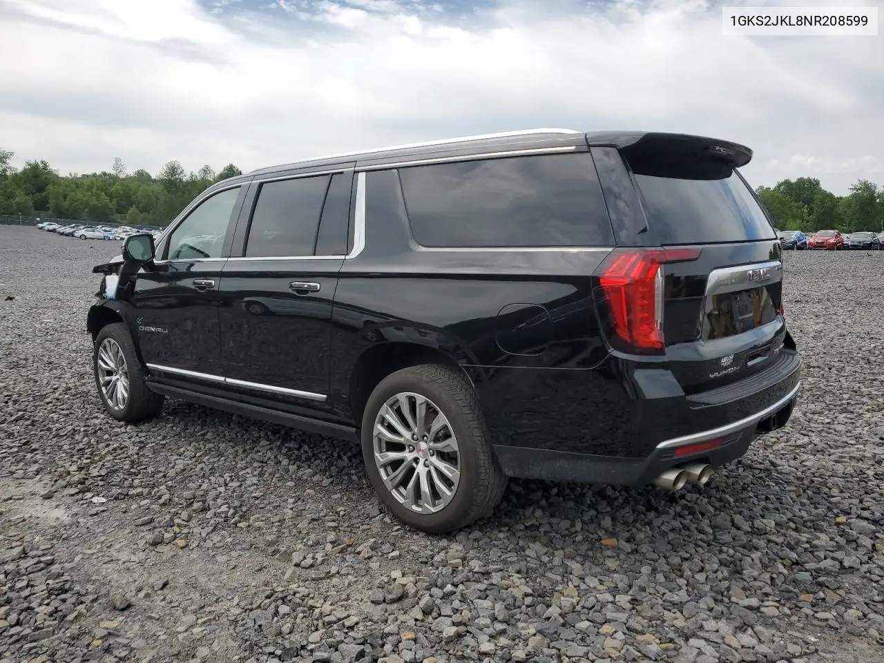 2022 GMC Yukon Xl Denali VIN: 1GKS2JKL8NR208599 Lot: 62019545