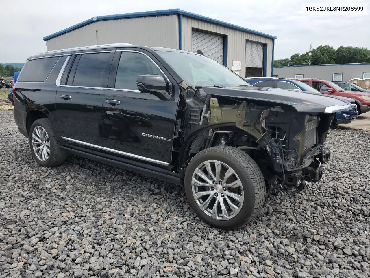 2022 GMC Yukon Xl Denali VIN: 1GKS2JKL8NR208599 Lot: 62019545