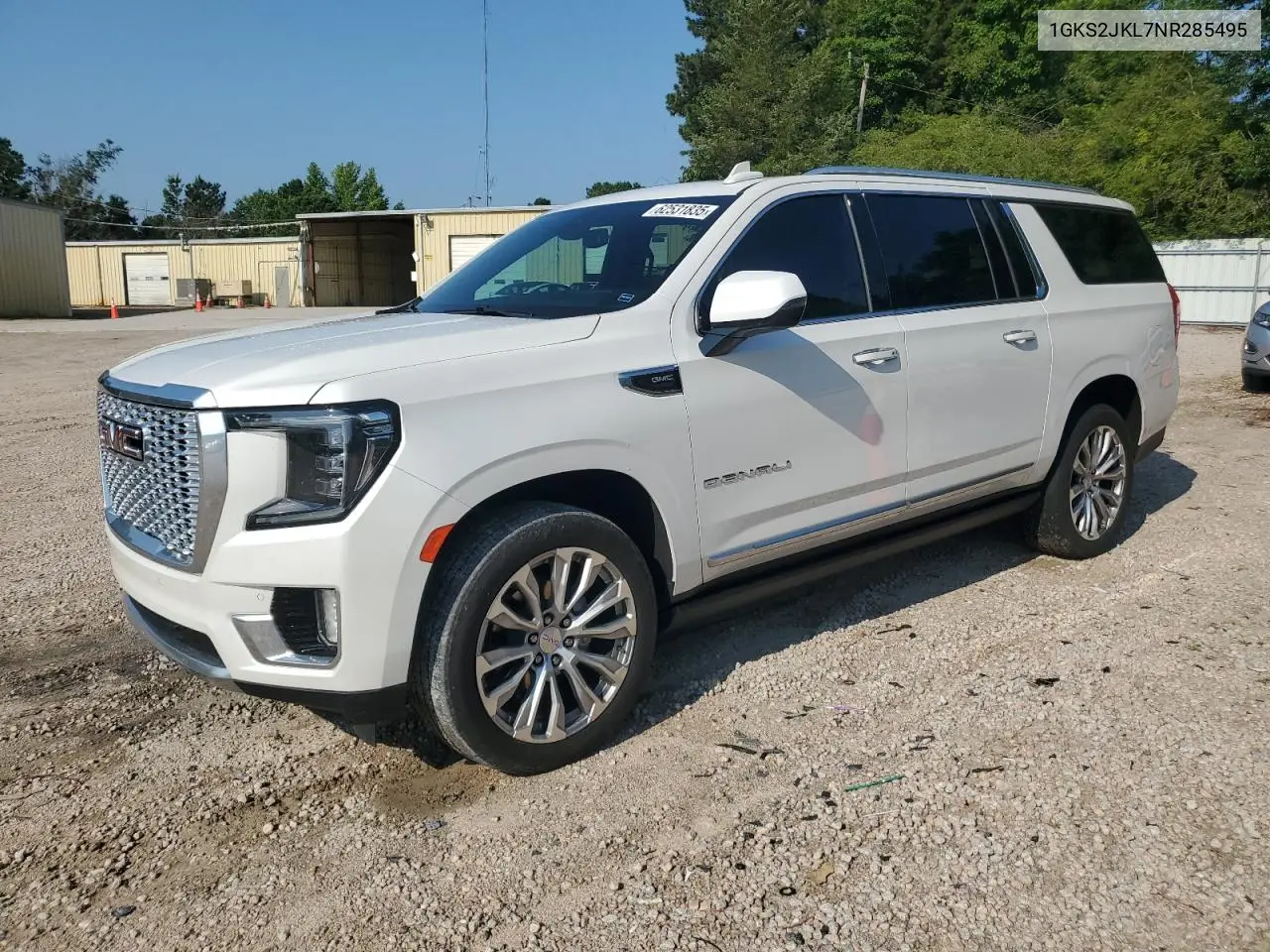 2022 GMC Yukon Xl Denali VIN: 1GKS2JKL7NR285495 Lot: 62531835