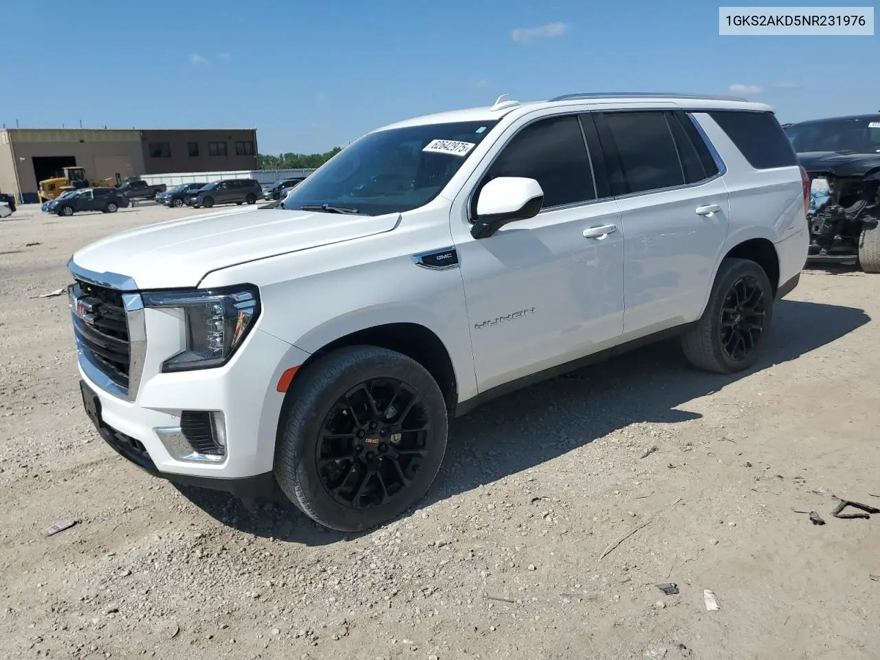 2022 GMC Yukon Sle VIN: 1GKS2AKD5NR231976 Lot: 62642975