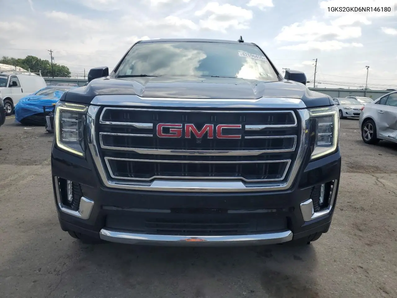 2022 GMC Yukon Xl K1500 Slt VIN: 1GKS2GKD6NR146180 Lot: 62696855