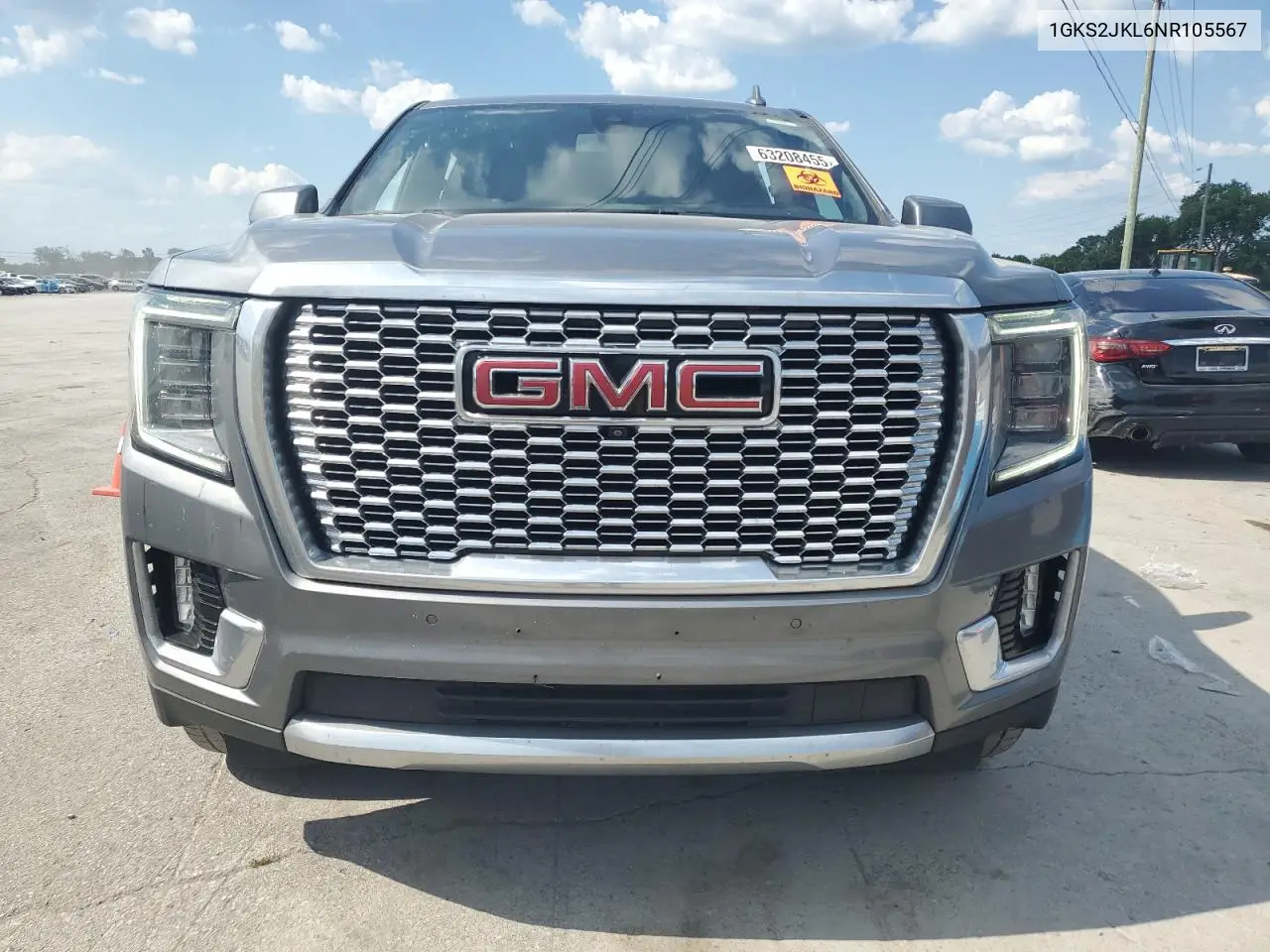 2022 GMC Yukon Xl Denali VIN: 1GKS2JKL6NR105567 Lot: 63208455