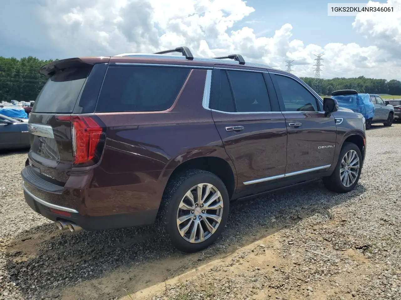 2022 GMC Yukon Denali VIN: 1GKS2DKL4NR346061 Lot: 63692585