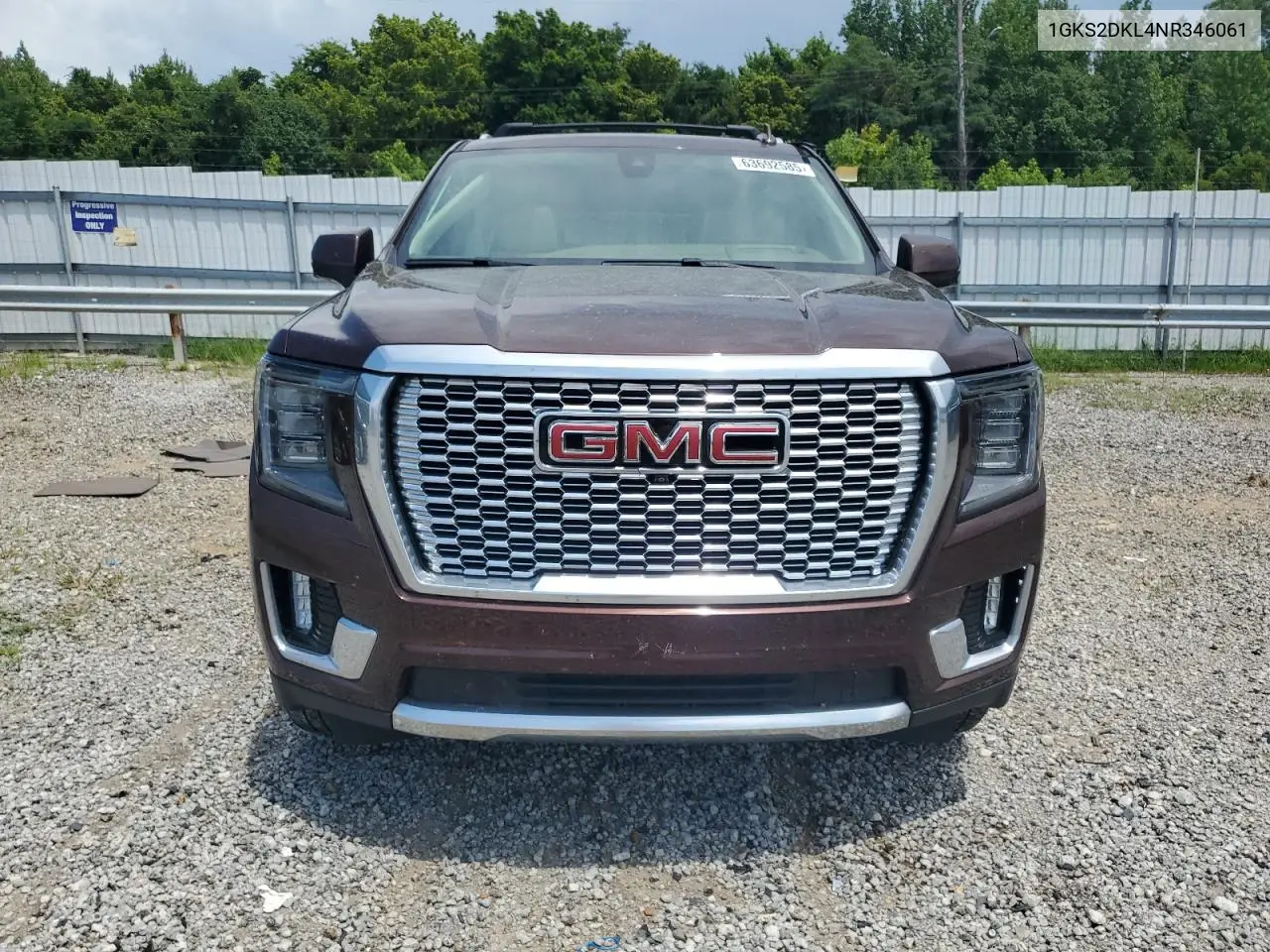 2022 GMC Yukon Denali VIN: 1GKS2DKL4NR346061 Lot: 63692585