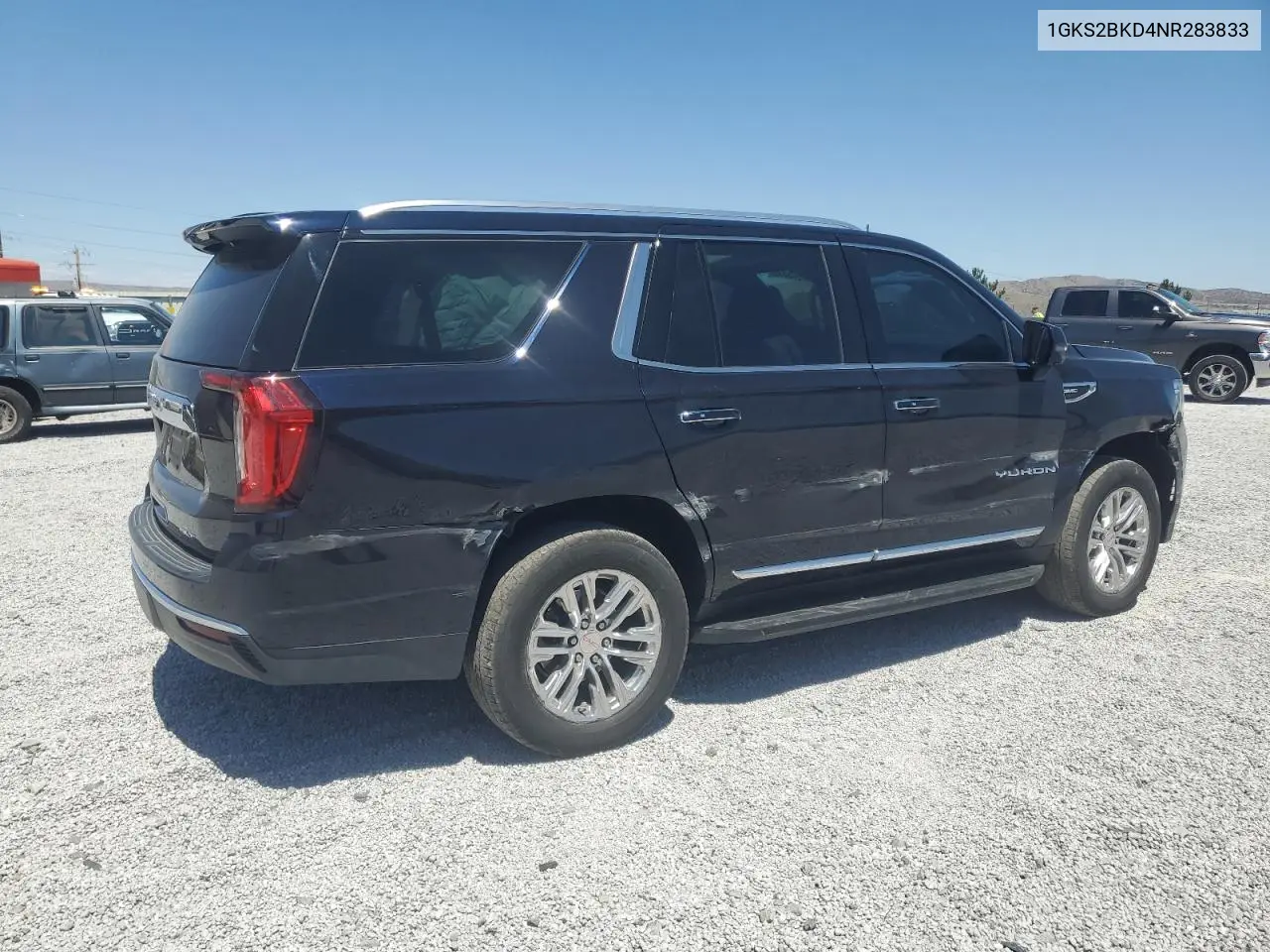 2022 GMC Yukon Slt VIN: 1GKS2BKD4NR283833 Lot: 63943335