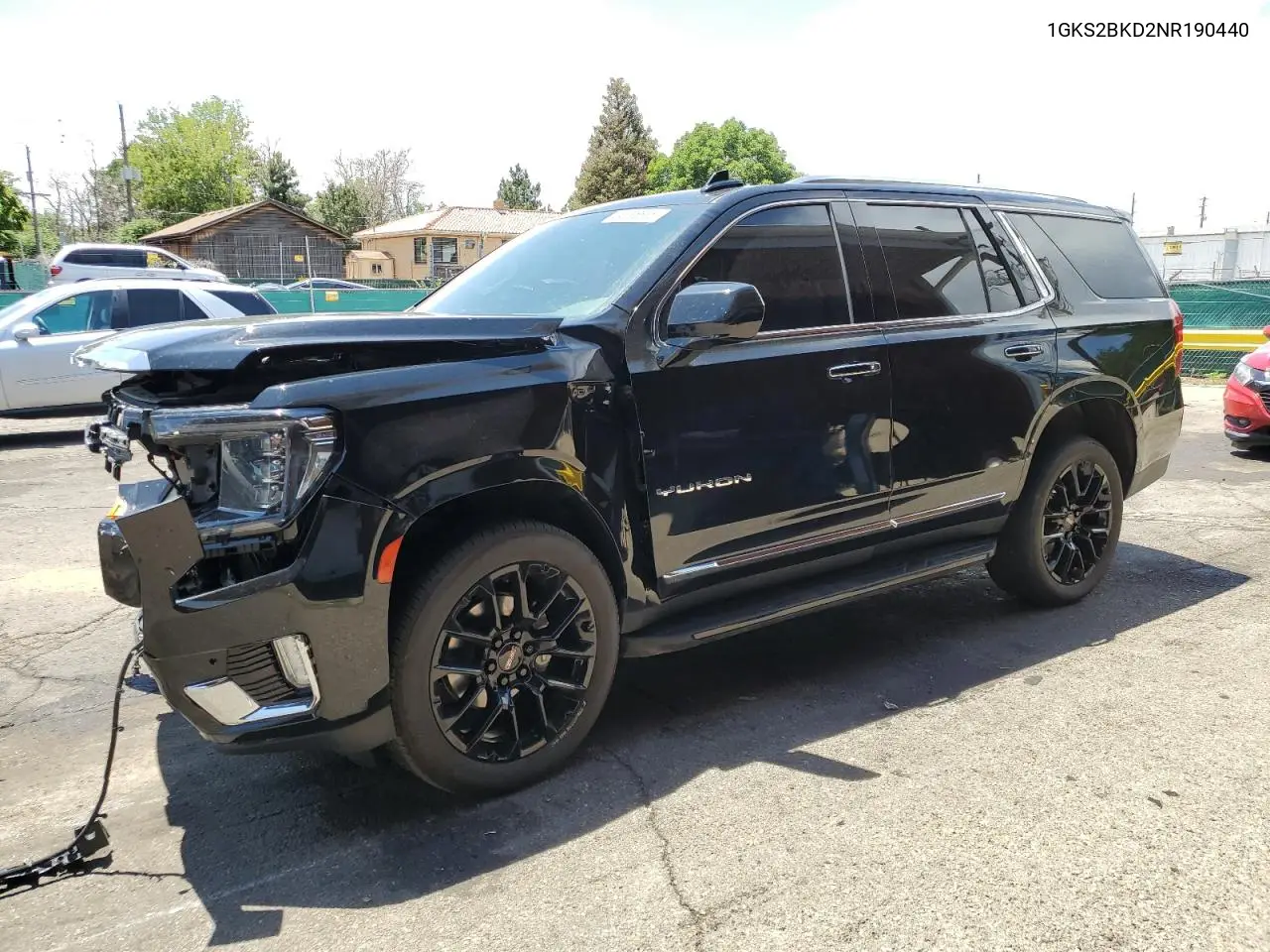 2022 GMC Yukon Slt VIN: 1GKS2BKD2NR190440 Lot: 64136835