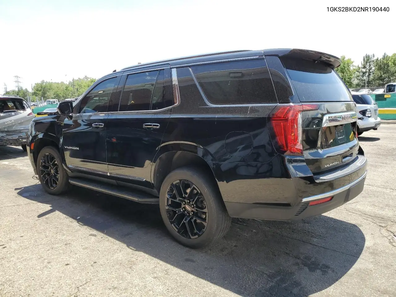 2022 GMC Yukon Slt VIN: 1GKS2BKD2NR190440 Lot: 64136835