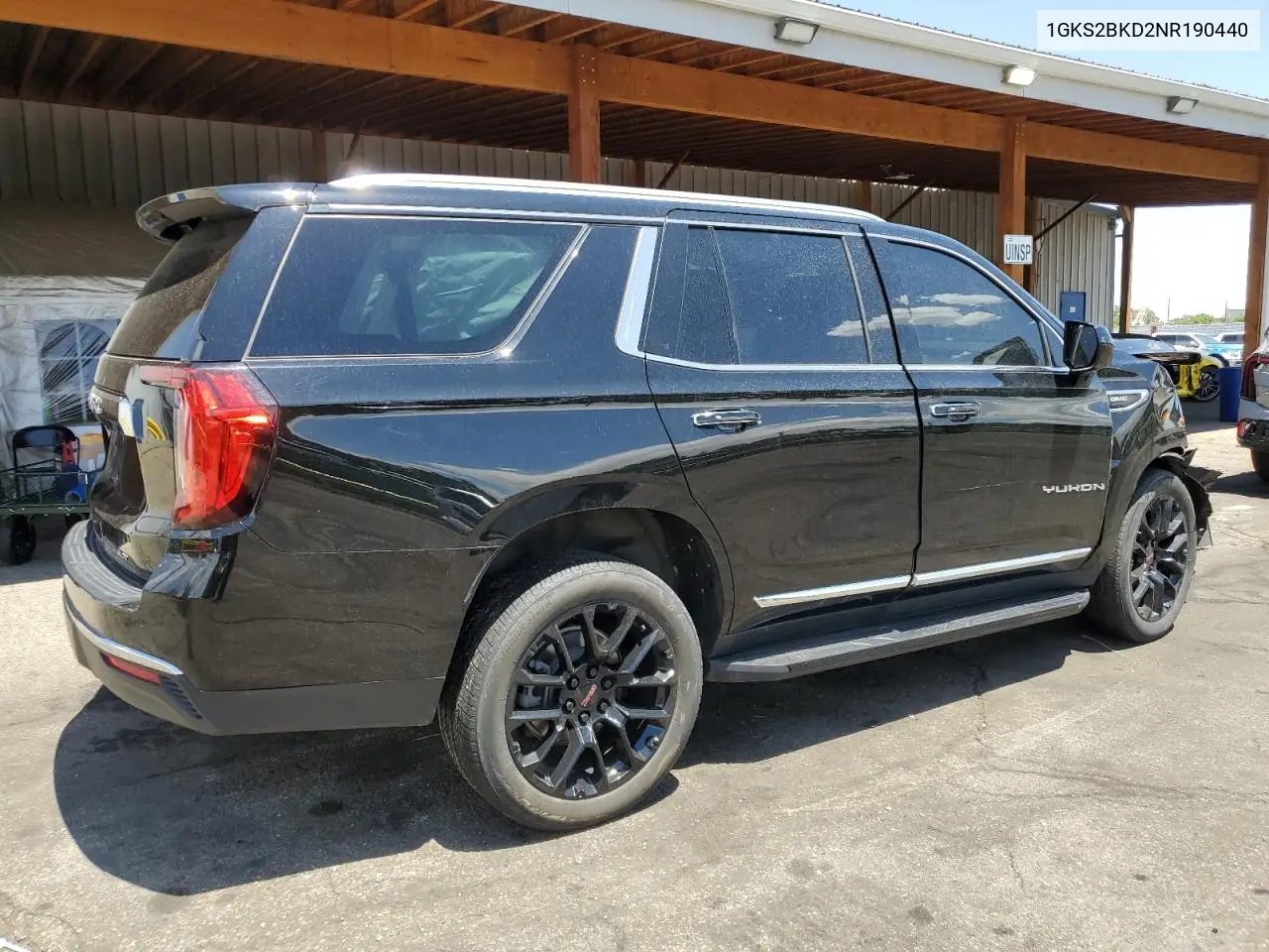2022 GMC Yukon Slt VIN: 1GKS2BKD2NR190440 Lot: 64136835