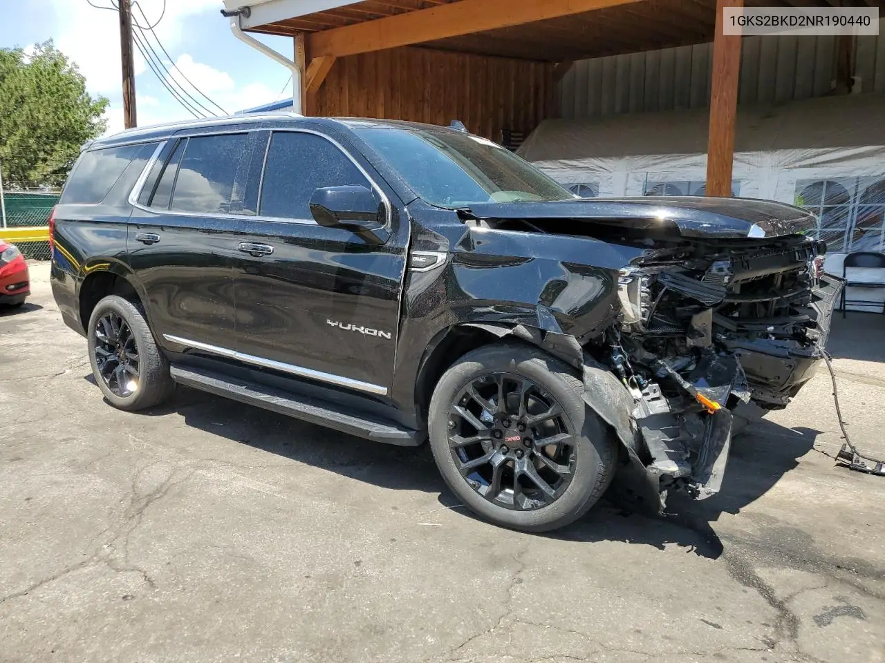 2022 GMC Yukon Slt VIN: 1GKS2BKD2NR190440 Lot: 64136835