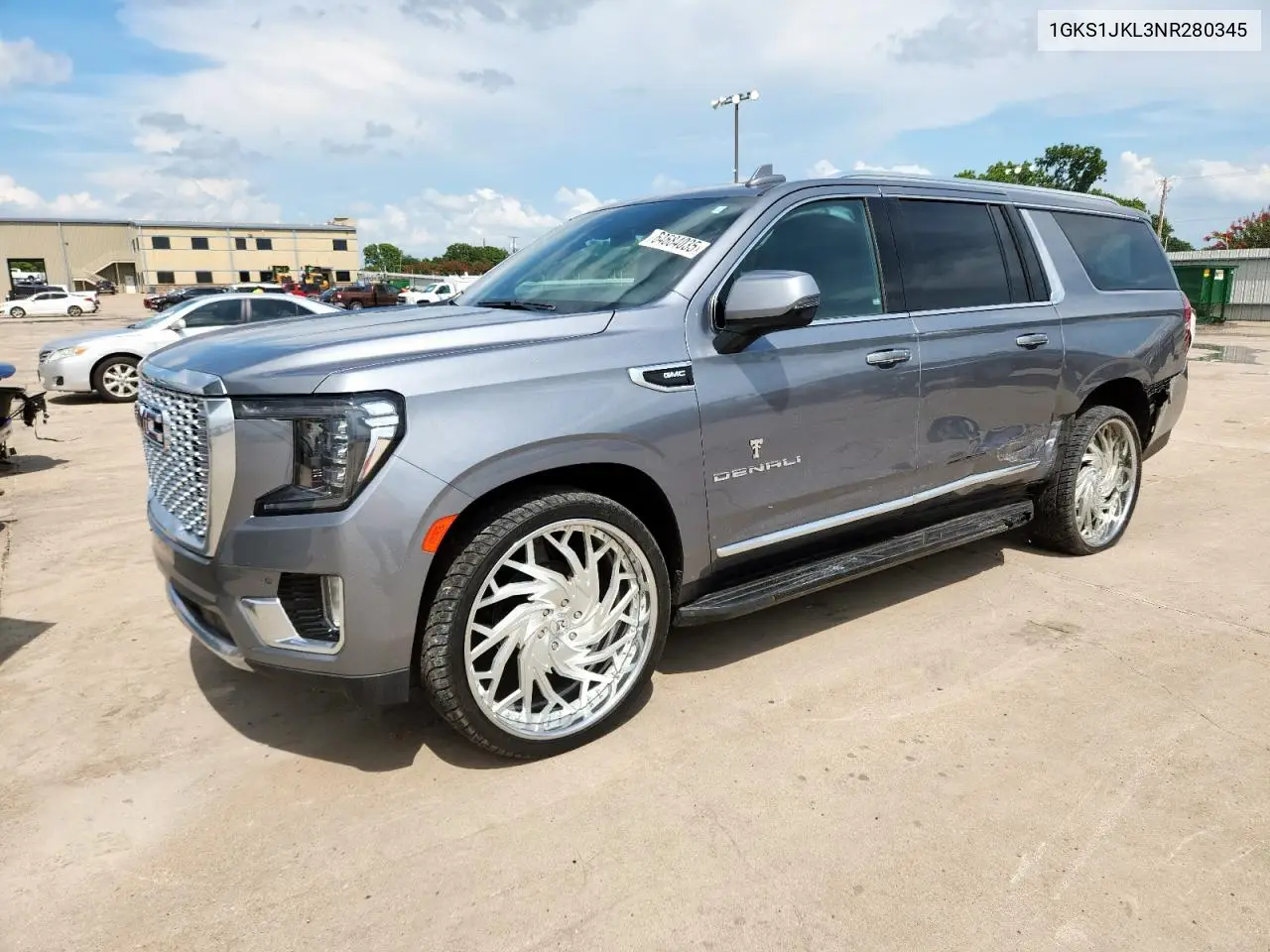 2022 GMC Yukon Xl Denali VIN: 1GKS1JKL3NR280345 Lot: 64684035
