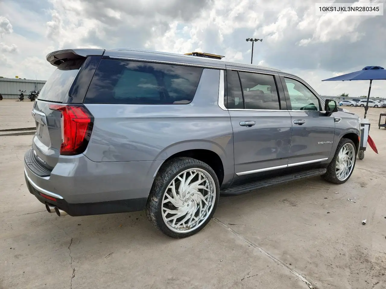 2022 GMC Yukon Xl Denali VIN: 1GKS1JKL3NR280345 Lot: 64684035