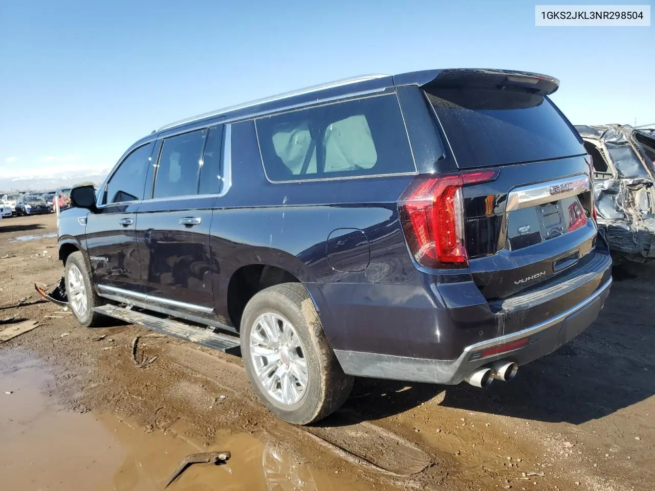 2022 GMC Yukon Xl Denali VIN: 1GKS2JKL3NR298504 Lot: 79811524