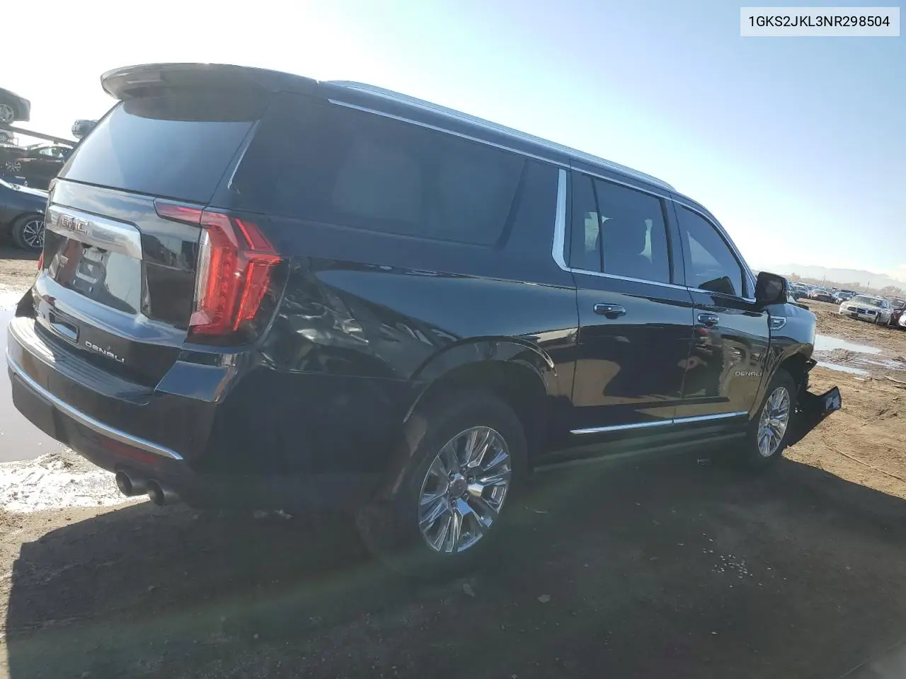 2022 GMC Yukon Xl Denali VIN: 1GKS2JKL3NR298504 Lot: 79811524