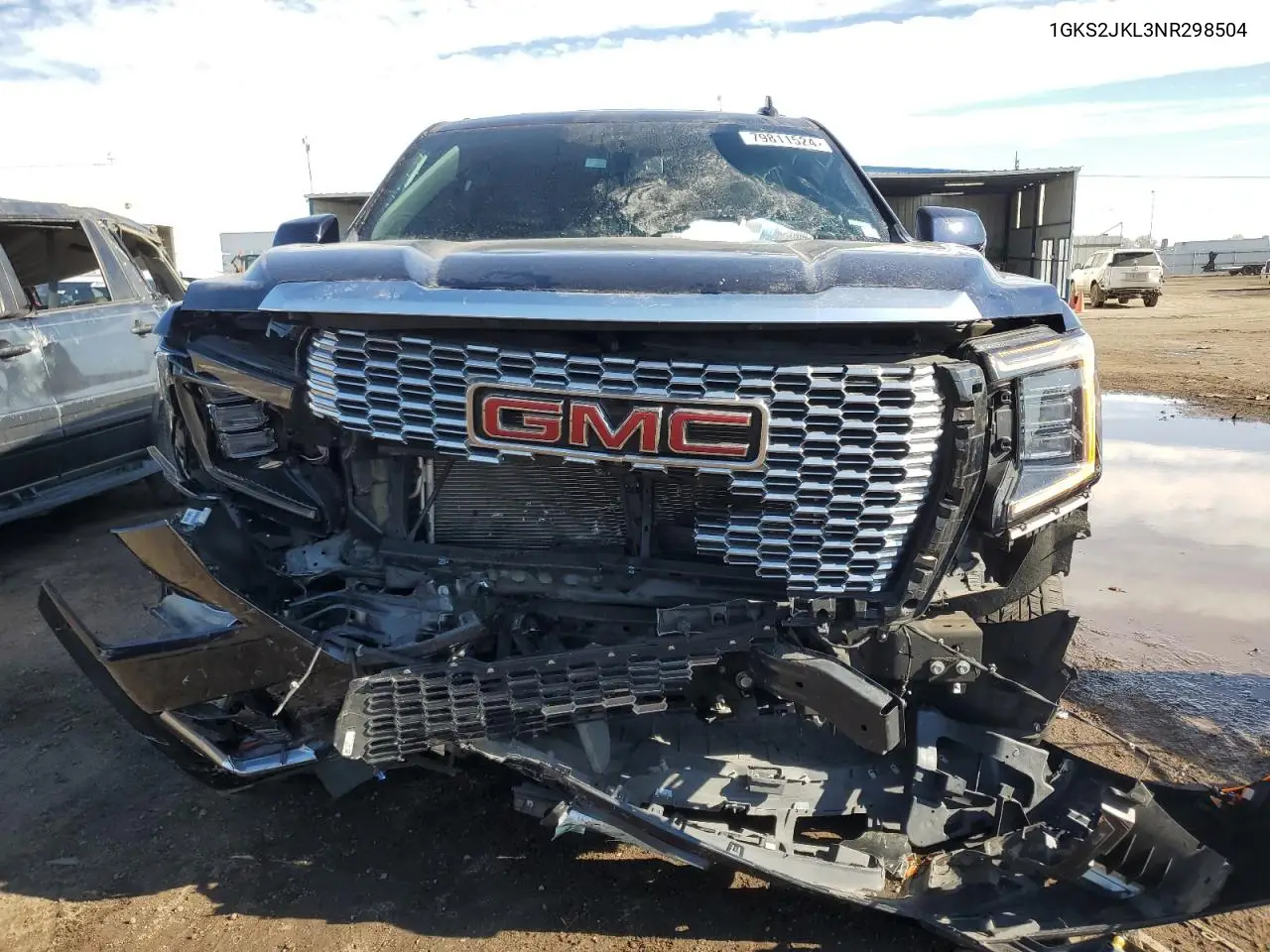 2022 GMC Yukon Xl Denali VIN: 1GKS2JKL3NR298504 Lot: 79811524