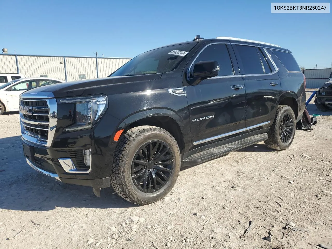 2022 GMC Yukon Slt VIN: 1GKS2BKT3NR250247 Lot: 86438204